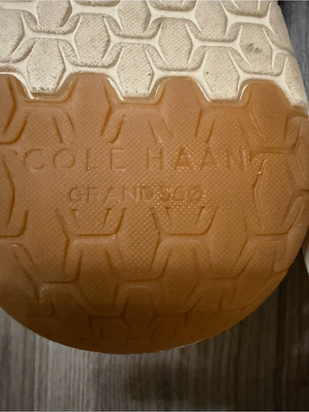Cole Haan Tan Leather Derby Sneakers with Cream Sole